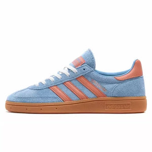 Adidas Originals Handball Spezial Skateboarding Flat Shoes Unisex Blue Orange