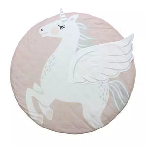 Baby Decore and Kids Infant Soft Cotton Round Animal Sleeping Crawling Playmat