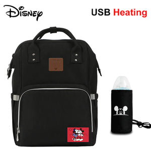 Disney USB Bottle Warmer Diaper Nappy Nursing Maternity Bag Mickey Minnie Mouse