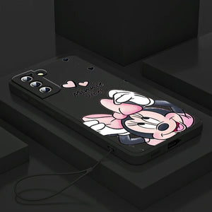  Mickey Minnie Mouse Samsung Galaxy S21 S22 Pro S20 S10 Ultra Note 20 10 plus 5G