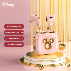 Disney Mickey Mouse TWS Wireless Earphones Q6 Bluetooth Earbuds 