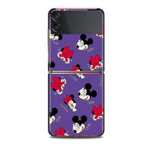 Mickey Minnie Folding Hard Shockprooof Shell Samsung Galaxy Z Flip 3 5G Case