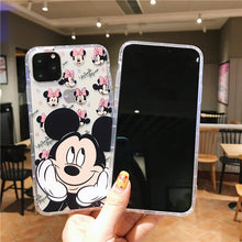 Mickey Minne Iphone Case14 13 12 11  Pro Max Mini X XR XS Max Silicone Cover