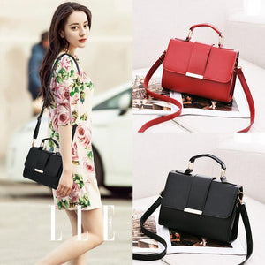 Fashion Womens Handbag PU Shoulder Bag Small Flap Crossbody Bags Messenger Tote