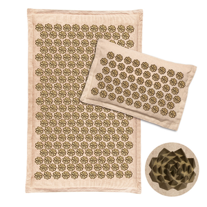 Coconut Fiber Acupressure Mat Acupuncture Massage Relax Stress Relief Shiatsu