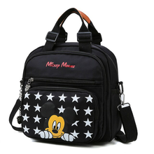 Disney'S New Baby Diaper Bag Large Capacity Mother Tote Bag Newborn Baby Tissue Paper Diaper Bag Waterproof Travel Diagonal Bag