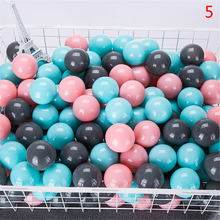 100Pcs Colors Baby Plastic Balls Water Pool Ocean Wave Ball Eco-Friendly Transparent Pit Soft Kids Basketball Outdoor Toys