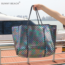  Luxurious Neoprene Metallic Gym Baby Beach Shoulder Bag