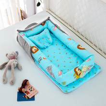 Newborn Unisex Portable Baby Bag Nest Travel Cotton Cradle Crib Bed Bassinet