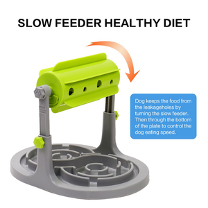 Pet Dog Slow Food Feeder Toys Outdoor Dog Food Storage Healthy Diet IQ Training Toys Interactive Dispenser for Dogs Playing Toys