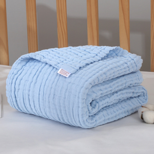 Thick Bamboo Cotton Muslin Baby Infant Swaddle Wrap Blanket