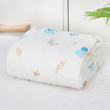 Thick Bamboo Cotton Muslin Baby Infant Swaddle Wrap Blanket