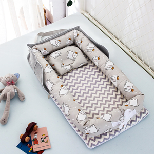 Newborn Unisex Portable Baby Bag Nest Travel Cotton Cradle Crib Bed Bassinet