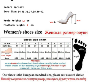 Women's Clear PVC Transparent Pumps Stilettos High Heels Point Toes Party  Nightclub Shoes