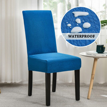 4-8 PCS Jacquard  Waterproof Thick Spandex Elastic Stretch Slip Cover Dining Chair