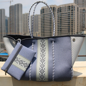  Luxurious Neoprene Metallic Gym Baby Beach Shoulder Bag