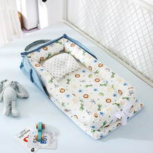 Newborn Unisex Portable Baby Bag Nest Travel Cotton Cradle Crib Bed Bassinet