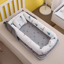 Newborn Unisex Portable Baby Bag Nest Travel Cotton Cradle Crib Bed Bassinet