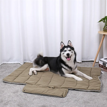 Pet Dog Beds for Dog Foldable Dog Cat Mats Soft Portable Pet Cushion Convenience Carry Puppy Big Bed Warm Thick Travel Essential