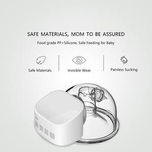 Portable Electric Breast Pump USB Chargeable Silent Hands-Free