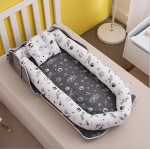 Newborn Unisex Portable Baby Bag Nest Travel Cotton Cradle Crib Bed Bassinet