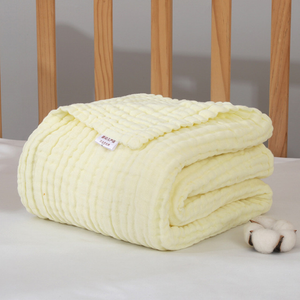 Thick Bamboo Cotton Muslin Baby Infant Swaddle Wrap Blanket