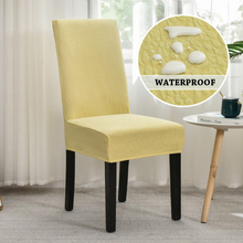 4-8 PCS Jacquard  Waterproof Thick Spandex Elastic Stretch Slip Cover Dining Chair