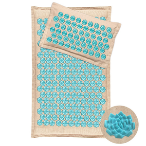 Coconut Fiber Acupressure Mat Acupuncture Massage Relax Stress Relief Shiatsu