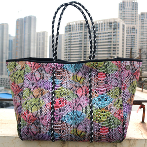  Luxurious Neoprene Metallic Gym Baby Beach Shoulder Bag