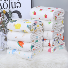 Thick Bamboo Cotton Muslin Baby Infant Swaddle Wrap Blanket