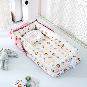 Newborn Unisex Portable Baby Bag Nest Travel Cotton Cradle Crib Bed Bassinet