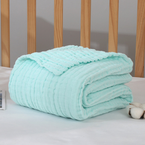 Thick Bamboo Cotton Muslin Baby Infant Swaddle Wrap Blanket