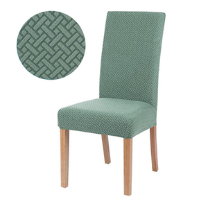 2-6 Removable Jacquard Thick Cover Spandex Elastic Stretch Slip Dining Chair