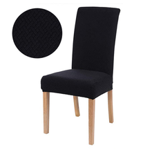 2-6 Removable Jacquard Thick Cover Spandex Elastic Stretch Slip Dining Chair