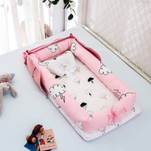 Newborn Unisex Portable Baby Bag Nest Travel Cotton Cradle Crib Bed Bassinet