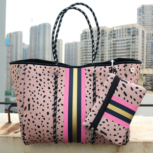  Luxurious Neoprene Metallic Gym Baby Beach Shoulder Bag