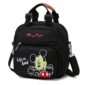 Disney'S New Baby Diaper Bag Large Capacity Mother Tote Bag Newborn Baby Tissue Paper Diaper Bag Waterproof Travel Diagonal Bag