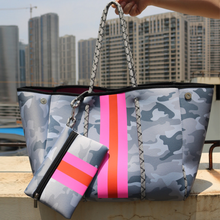  Luxurious Neoprene Metallic Gym Baby Beach Shoulder Bag