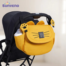 Cat Diaper Bag Large Capacity Travel Bag Maternity Universal Stroller Organizer