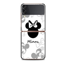 Mickey Minnie Folding Hard Shockprooof Shell Samsung Galaxy Z Flip 3 5G Case