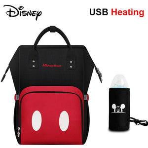 Disney USB Bottle Warmer Diaper Nappy Nursing Maternity Bag Mickey Minnie Mouse