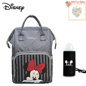 Disney USB Bottle Warmer Diaper Nappy Nursing Maternity Bag Mickey Minnie Mouse