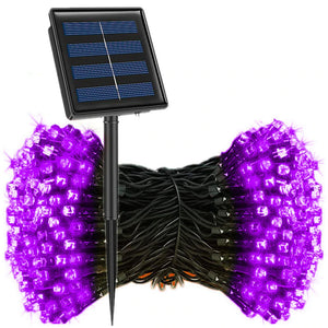 330 LED Colourful String Fairy Light Solar Powered 8 Mode 33M Christmas Party