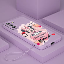  Mickey Minnie Mouse Samsung Galaxy S21 S22 Pro S20 S10 Ultra Note 20 10 plus 5G