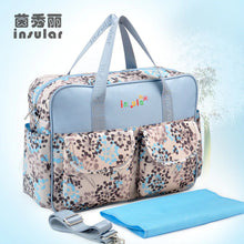 Waterproof Maternity Diaper Nappy Bag Large Capacity Handbag Change Mat