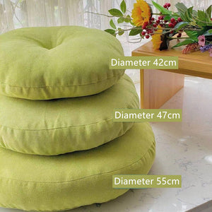 Yoga Seat Pillow Solid Colour Sofa Chair Bed Car Seat Pillow Cushion Decor