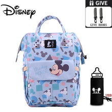 Disney Mickey Minnie Baby Diaper Nappy Bag Backpack Large USB Bottle Heater