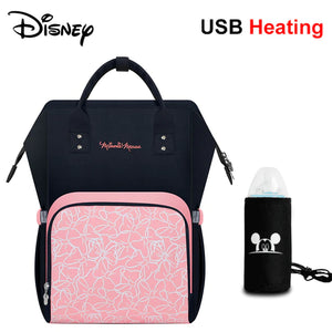 Disney USB Bottle Warmer Diaper Nappy Nursing Maternity Bag Mickey Minnie Mouse