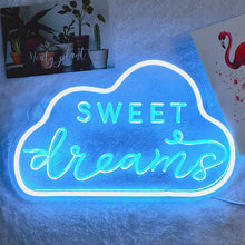 LED Neon Sign Home Art Wall Bar Decor Light Night Lamp USB Battery