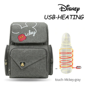 Disney USB Bottle Warmer Diaper Nappy Nursing Maternity Bag Mickey Minnie Mouse